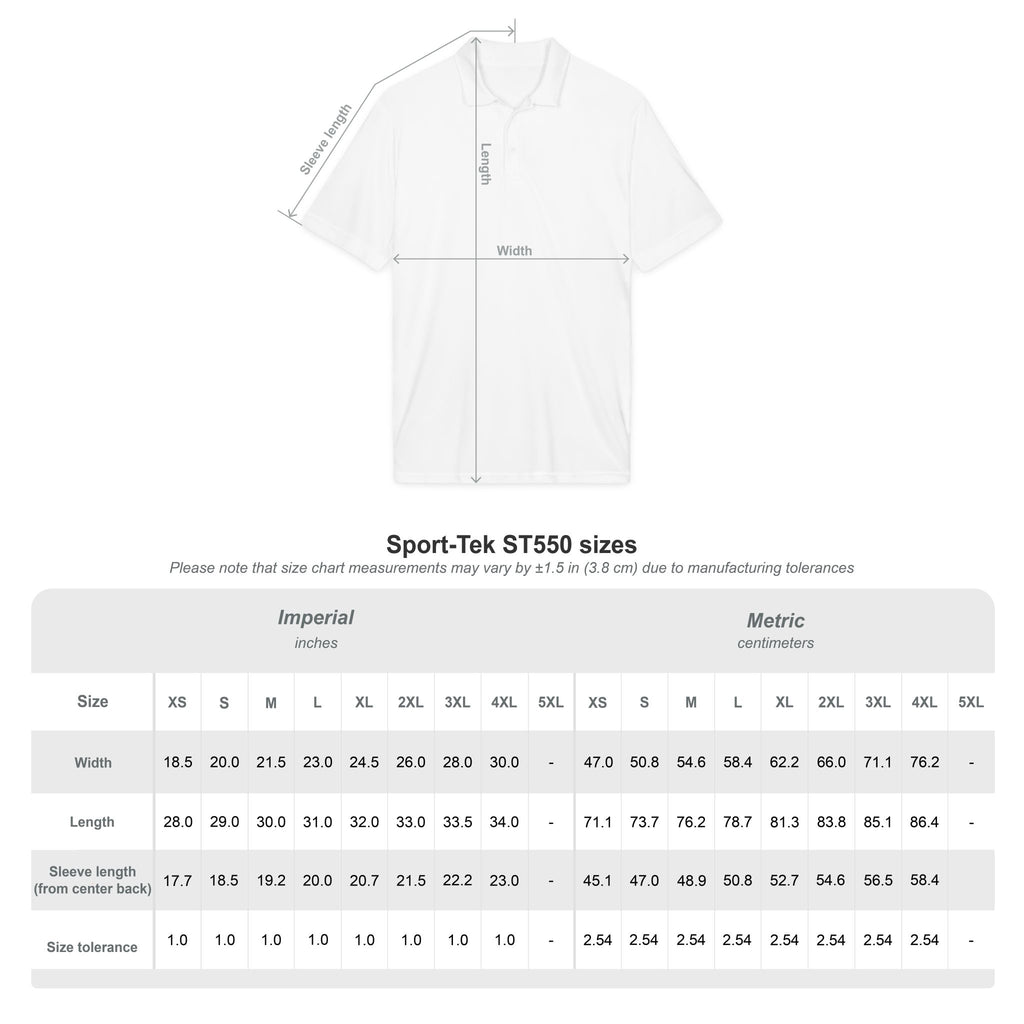 Embroidered Wicking Golf Polo