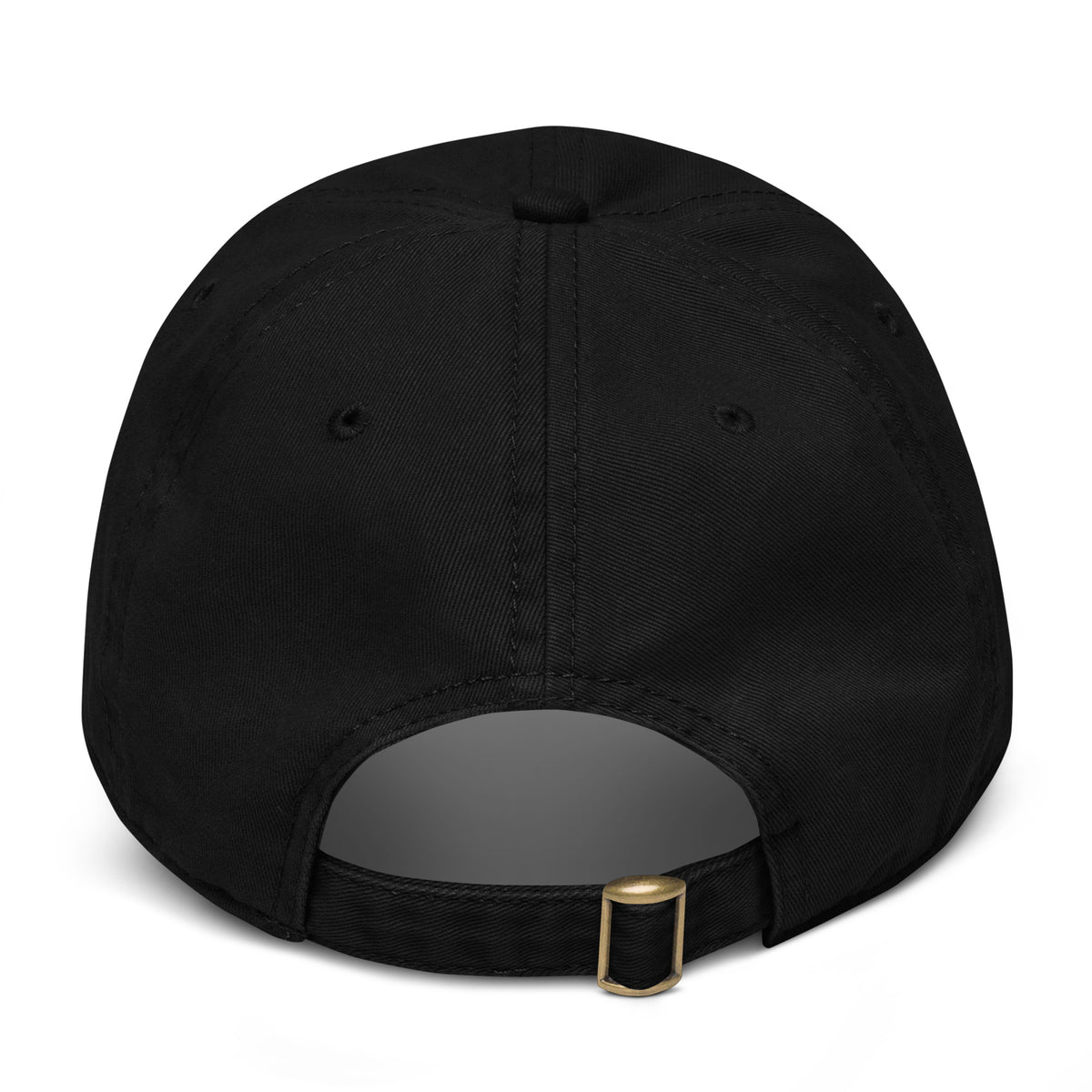 Vintage Materva Dad Cap in black, back view