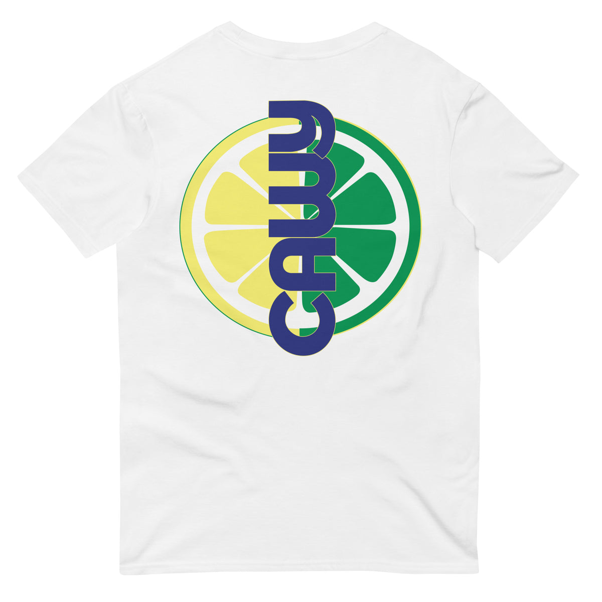 CAWY Short-Sleeve T-Shirt Gilden Lightweight in white, back view, alternate image 2