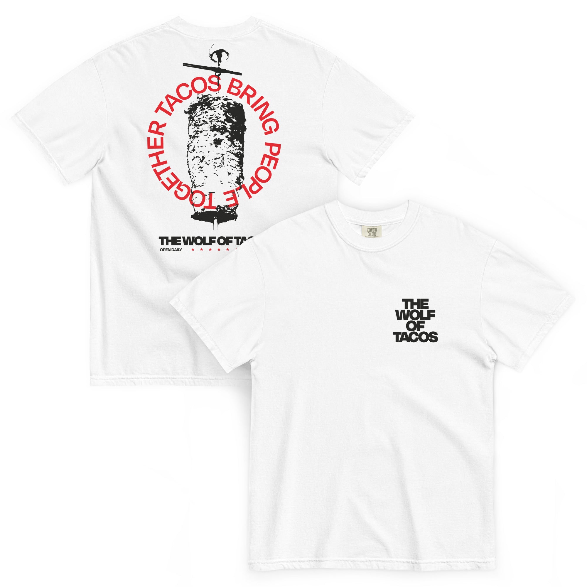 Custom logo tee mockup